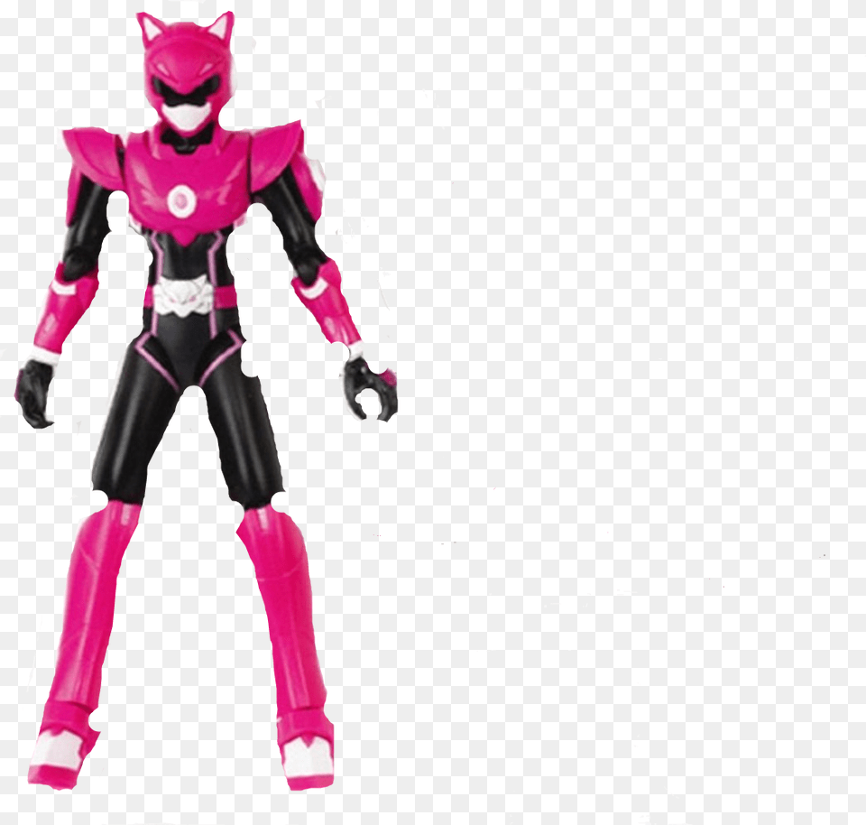 Pink Miniforce Ranger Figure Mini Force Pink, Person, Purple Png