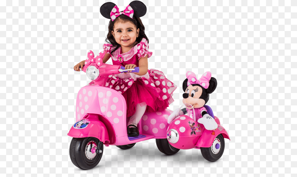 Pink Minnie Mouse, Child, Female, Girl, Person Free Transparent Png