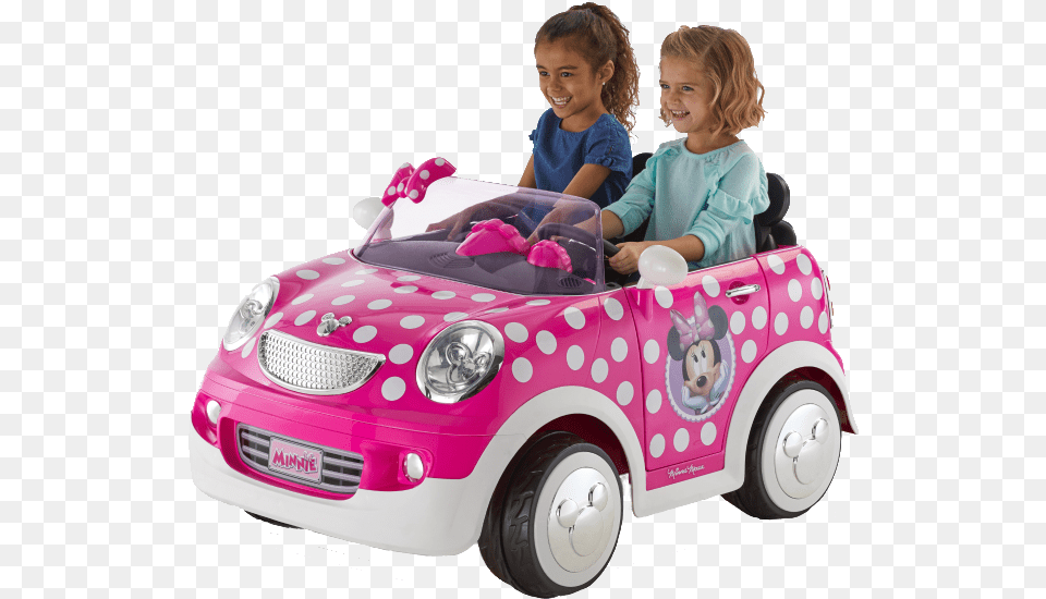 Pink Minnie Mouse, Car, Child, Female, Girl Free Png Download