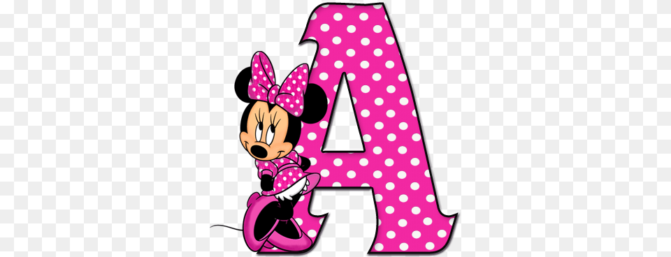 Pink Minnie Mouse Alfabeto Decorativo Minnie Mouse, Pattern, Text, Number, Symbol Png Image