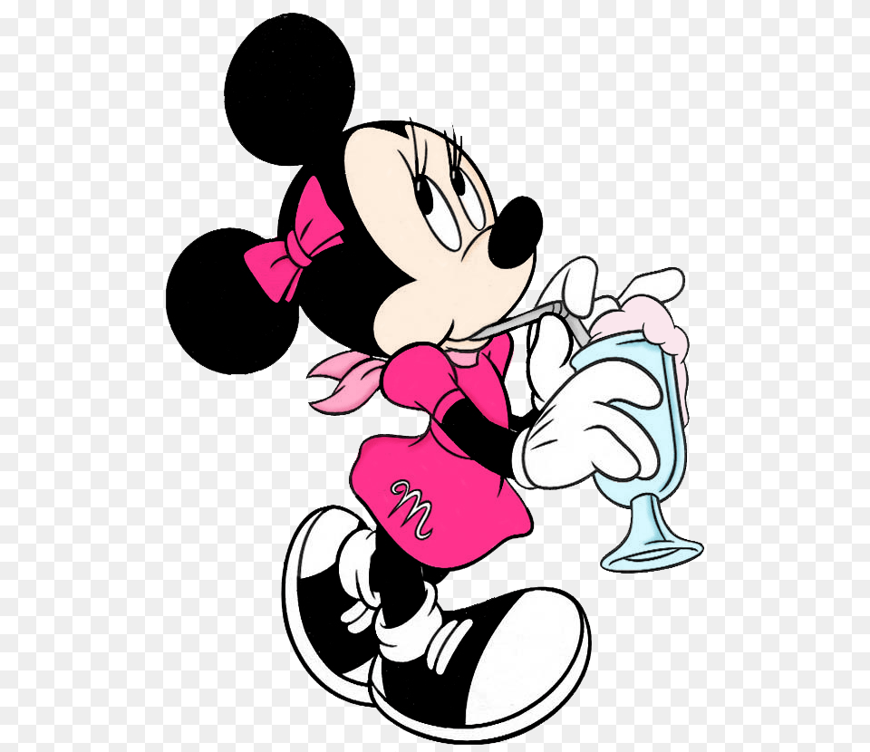 Pink Minnie Mouse Clip Art, Cartoon, Book, Comics, Publication Free Png