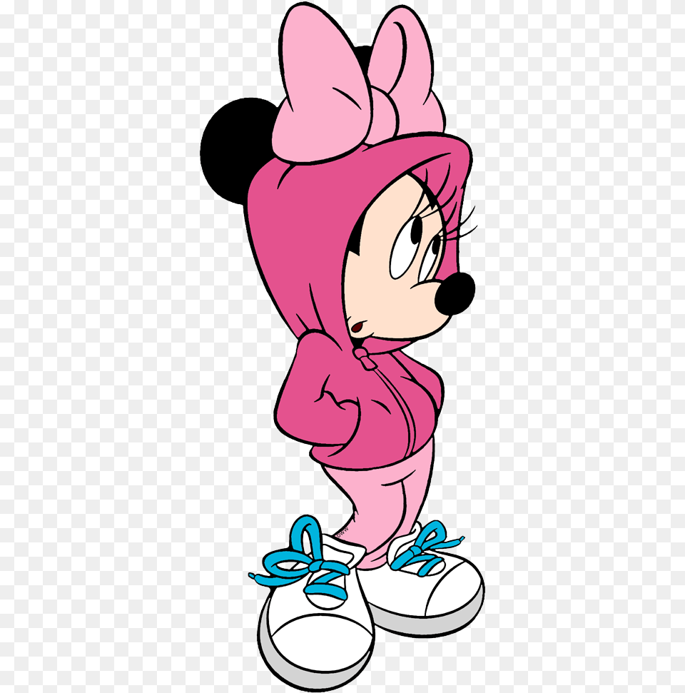 Pink Minnie Mouse Clipart Pink Minnie Mouse, Book, Comics, Publication, Cartoon Free Png Download