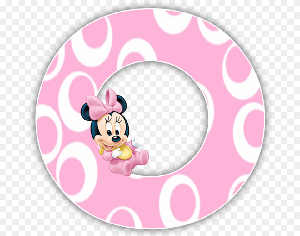 Pink Minnie Mouse Letter O, Face, Head, Person Free Transparent Png