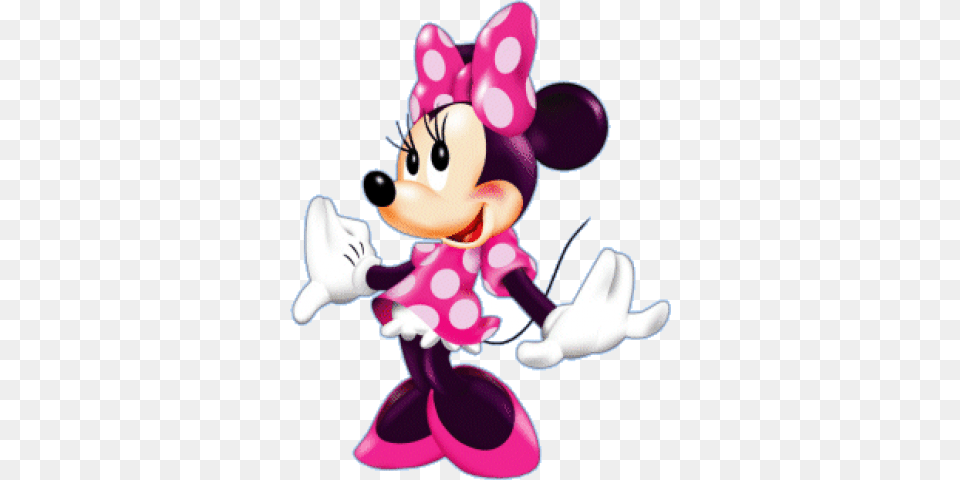 Pink Minnie Mouse Minnie Mouse Pink, Doll, Toy, Figurine Png
