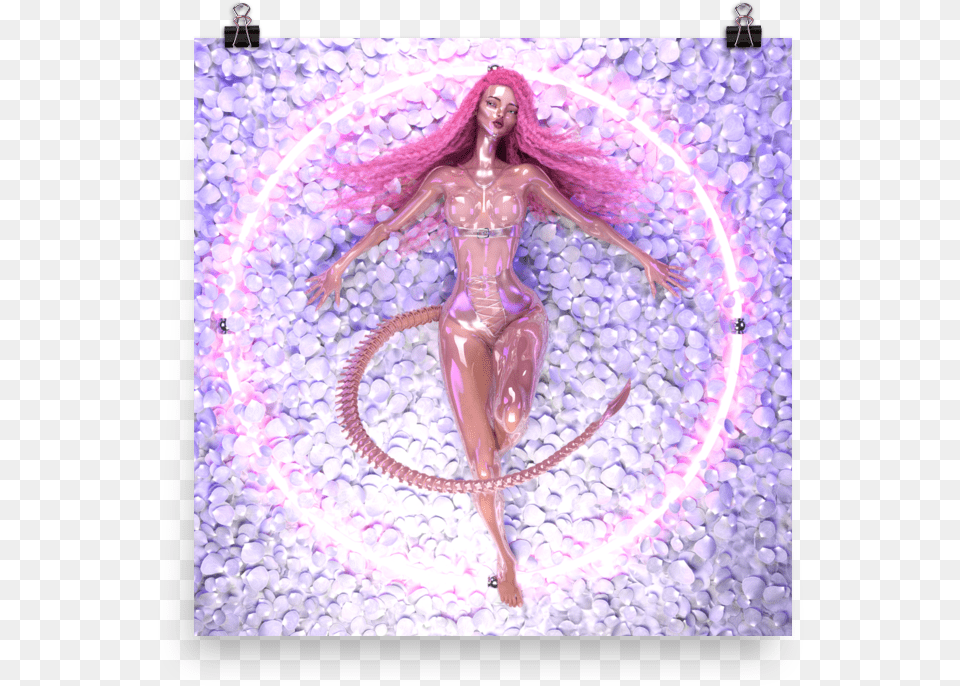 Pink Moons Mermaid, Adult, Person, Figurine, Female Png