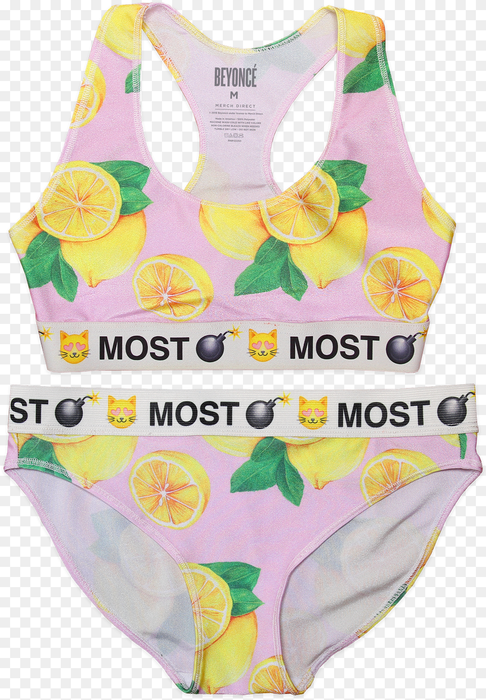 Pink Most Bomb Intimate Set 50 Swimsuit, Clothing, Swimwear, Bikini, Underwear Png