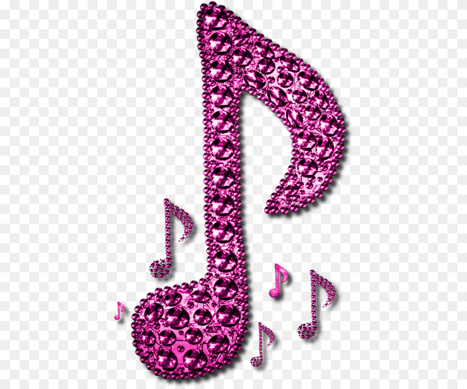 Pink Music Note Widescreen 2 Hd Wallpapers Music Note Pink, Number, Symbol, Text Png Image