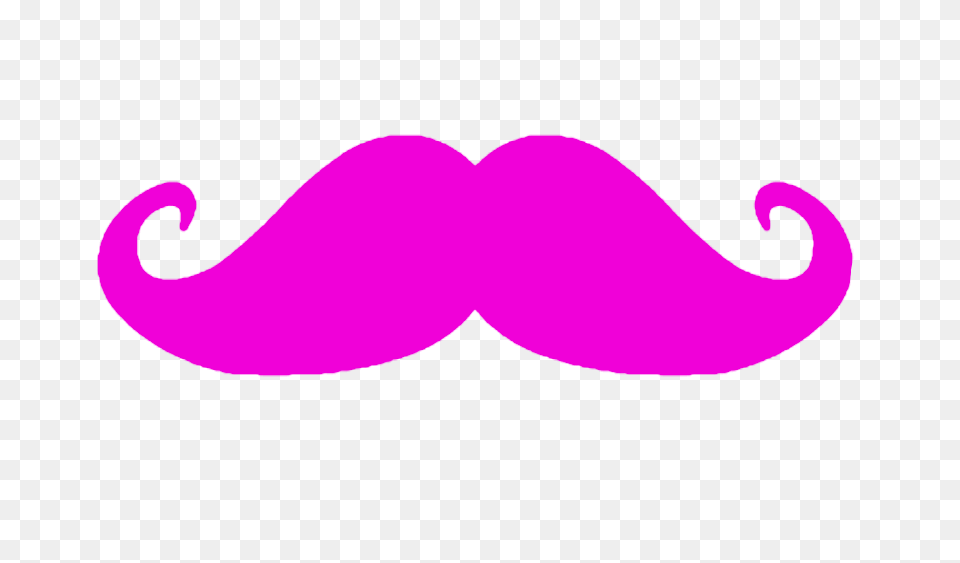 Pink Mustache Transparent Png