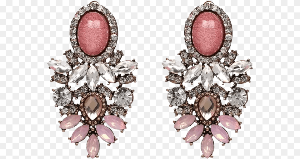 Pink Mystic Rosa Rhngen, Accessories, Earring, Jewelry, Diamond Free Png Download
