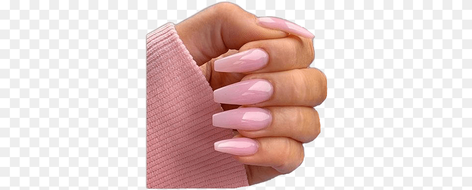Pink Nails Discovered By Dreams Come True Pastel Aesthetic Nails Acrylic, Body Part, Hand, Manicure, Nail Free Png Download