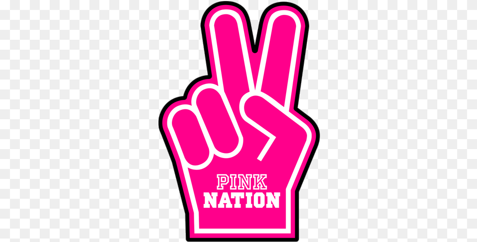Pink Nation By Victoriau0027s Secret Language, Clothing, Glove, Advertisement, Dynamite Png Image