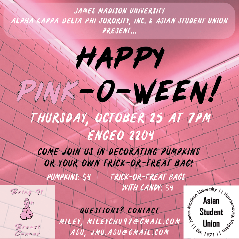 Pink O Ween Graphic, Advertisement, Poster Png Image