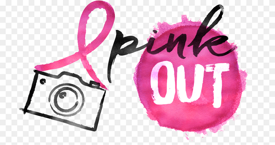Pink Out Pink Out For Breast Cancer Awareness, Accessories, Camera, Electronics, Bag Free Transparent Png