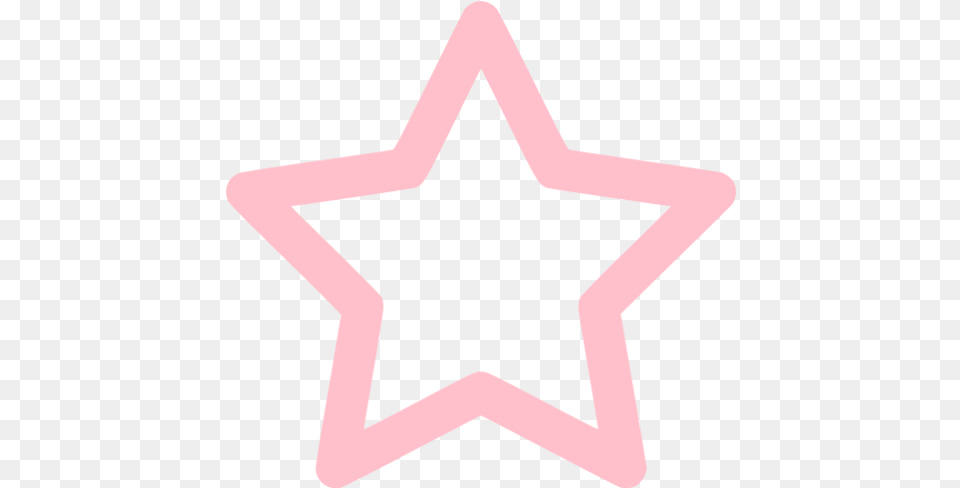 Pink Outline Star Icon Pink Star Icon, Star Symbol, Symbol Free Png