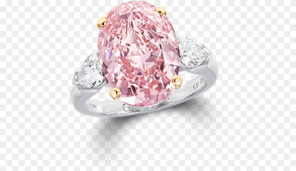 Pink Oval Cut Diamond, Accessories, Gemstone, Jewelry, Ring Png