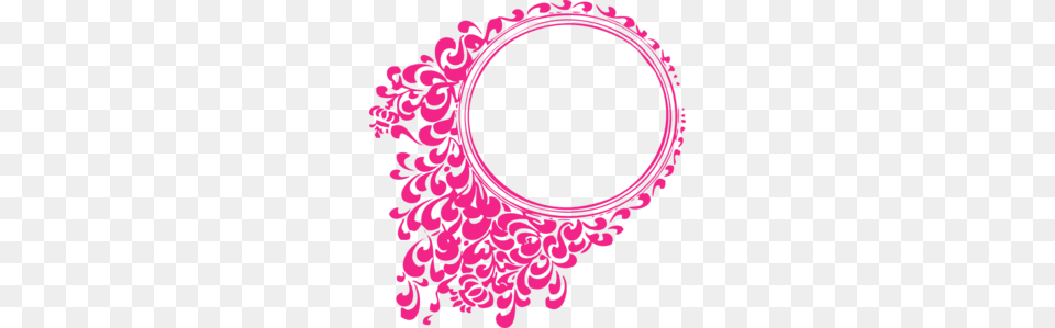 Pink Oval Frame Clip Art, Smoke Pipe Free Png
