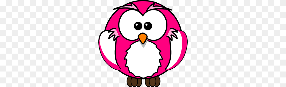 Pink Owl Clip Art For Web, Nature, Outdoors, Snow, Snowman Free Transparent Png