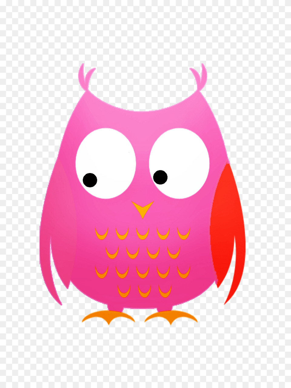 Pink Owl Clipart, Animal, Bird Free Png