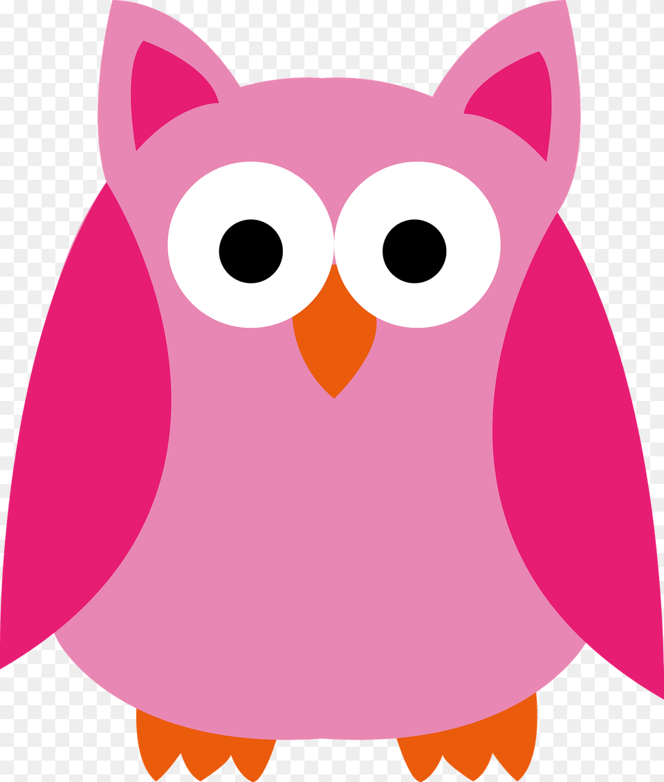 Pink Owl Clipart, Animal, Bear, Mammal, Wildlife Free Png Download