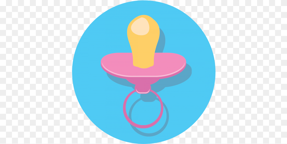 Pink Pacifier Image Pacifiers, Toy, Light, Rattle Free Png Download