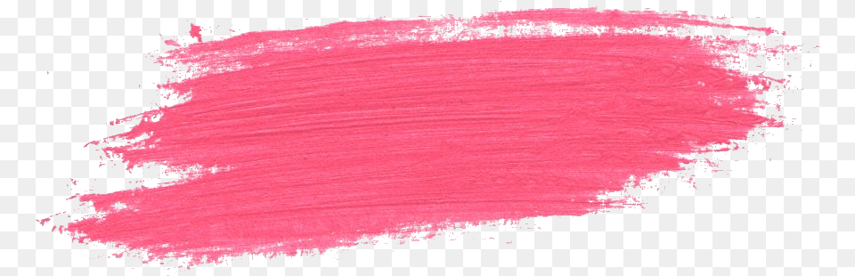 Pink Paint Brush Stroke Paint Stroke, Paper, Powder Free Png