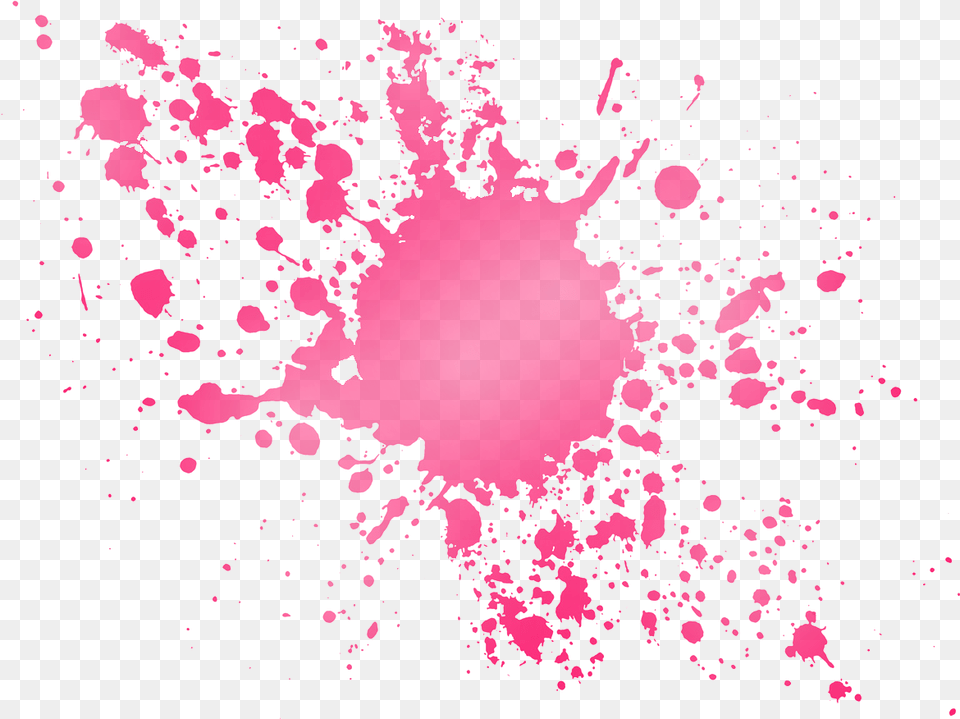 Pink Paint Splash, Purple, Stain, Art, Graphics Free Png