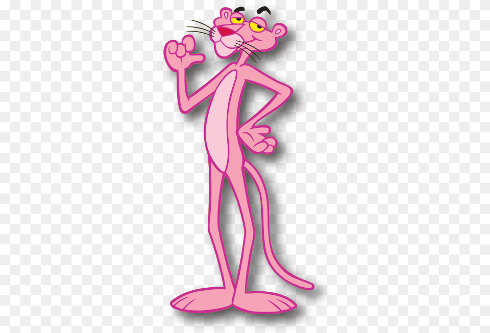 Pink Panther, Cartoon, Adult, Female, Person Png