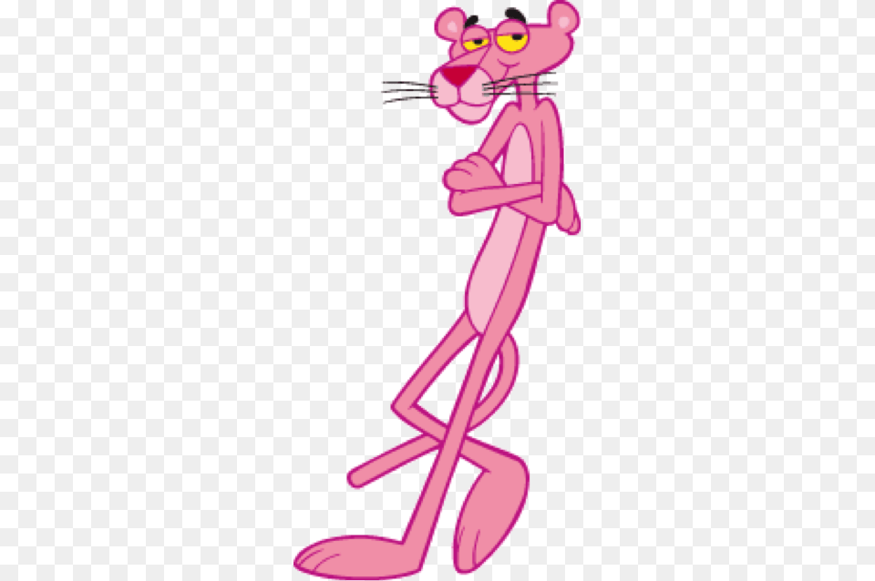 Pink Panther Cartoon Pink Panther, Purple, Smoke Pipe Free Png Download