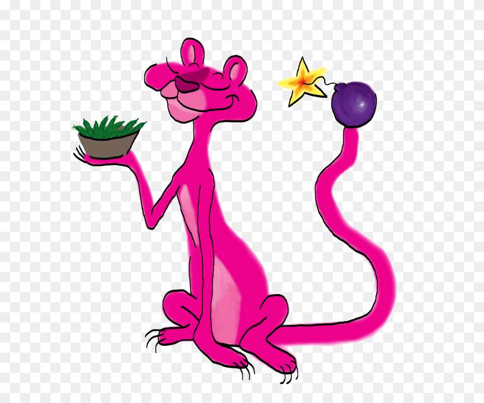 Pink Panther Clip Art, Baby, Person, Animal Png