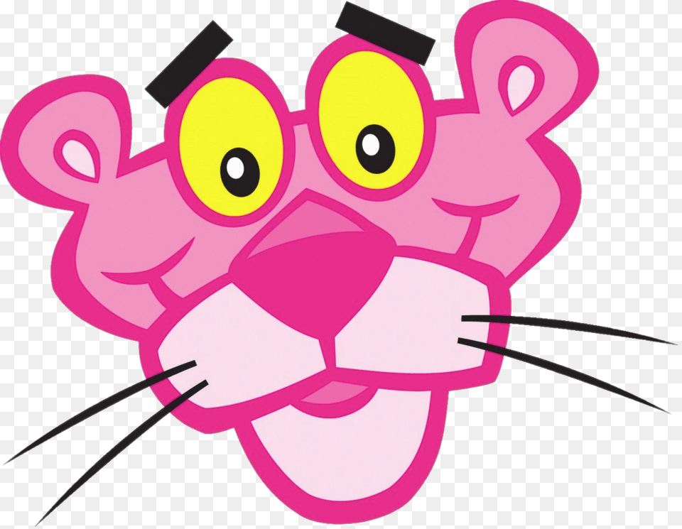 Pink Panther Face, Animal, Fish, Sea Life, Shark Png