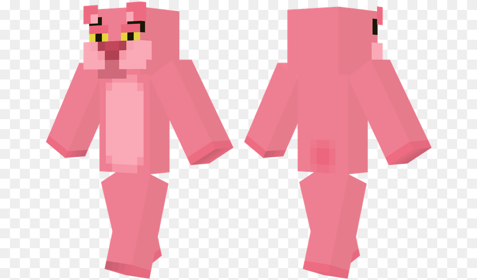 Pink Panther Green And Black Minecraft Skins, Cross, Symbol, Clothing, Coat Free Png