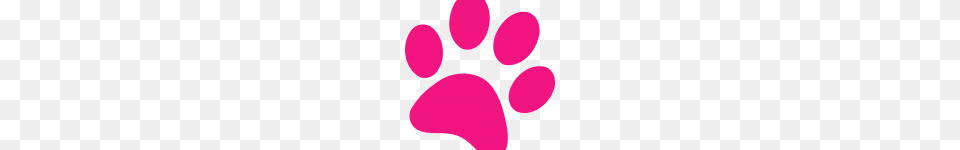 Pink Panther Paw Print Clip Art Paw Clipart Pink Pencil, Flower, Petal, Plant, Purple Free Png