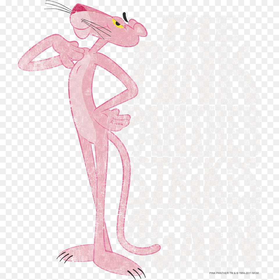 Pink Panther Strikes Again Kid S T Shirt Cartoon, Publication, Person, Text, Advertisement Free Png Download
