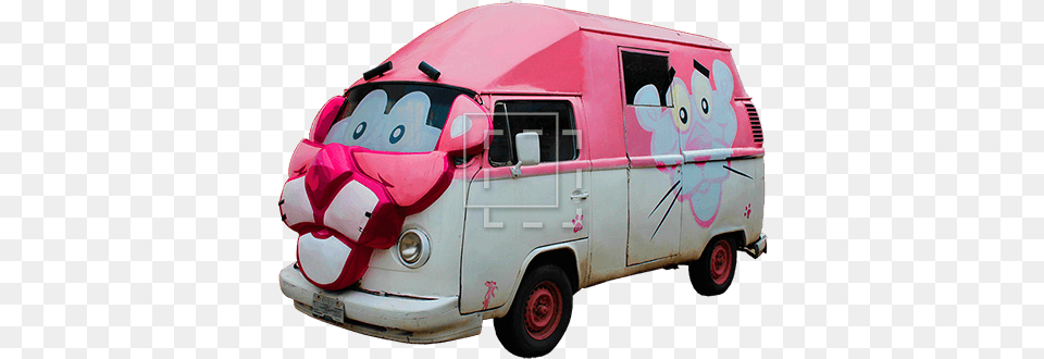 Pink Panther Van Immediate Entourage Pink Panther Van, Caravan, Transportation, Vehicle, Moving Van Free Png Download