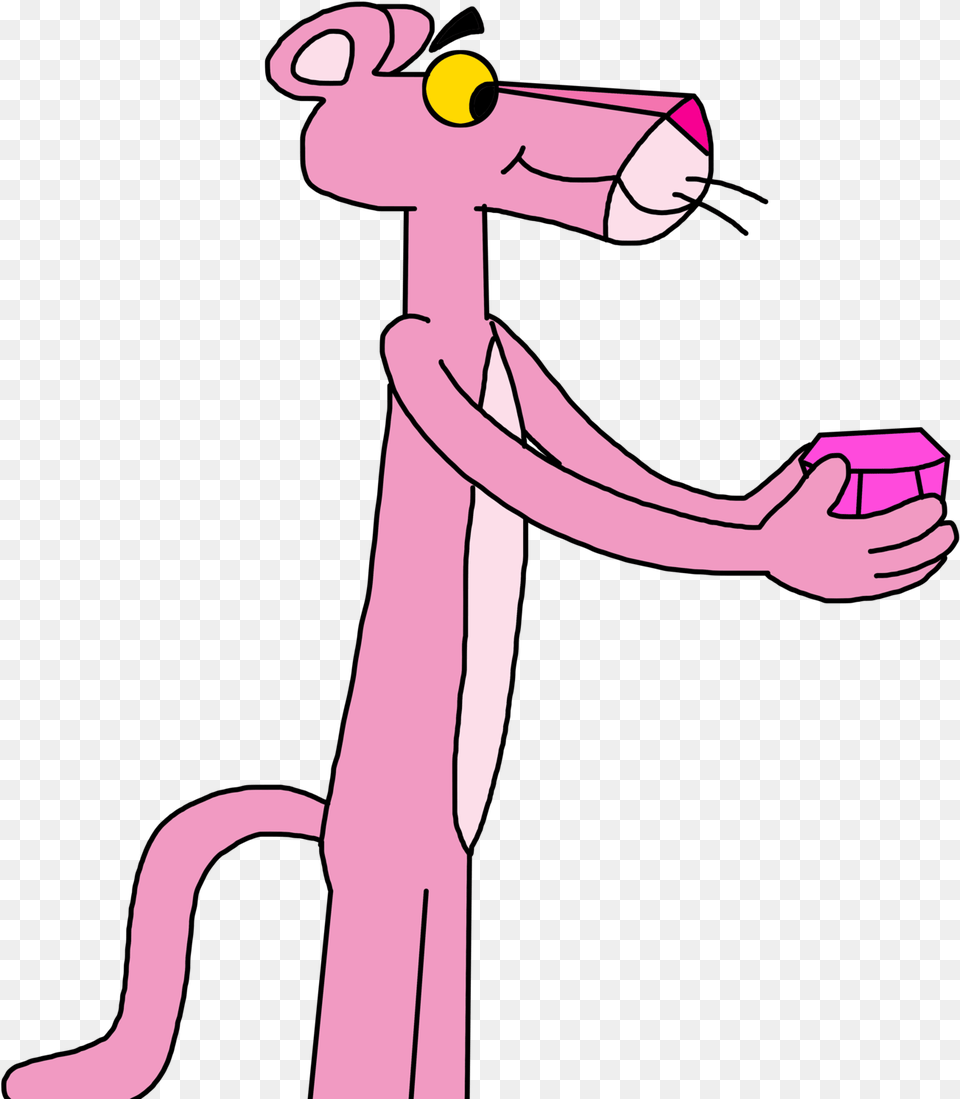 Pink Panther Vector Pink Panther Diamond Cartoon, Person Free Png