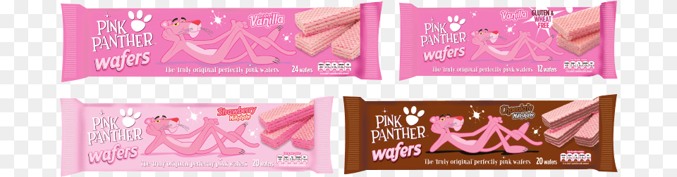 Pink Panther Wafers, Gum, Food, Sweets Free Png Download