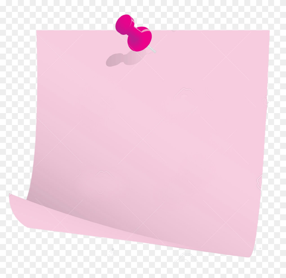 Pink Paper, Blackboard, Pin Png