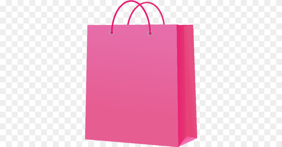 Pink Paper Bag Pink Shopping Bag Icon, Shopping Bag, Tote Bag, Accessories, Handbag Free Transparent Png