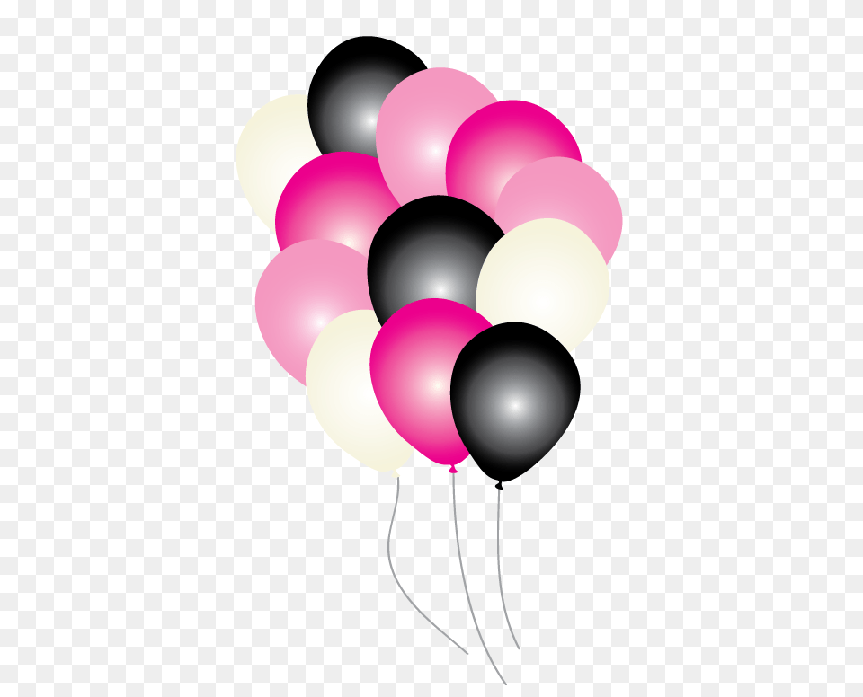 Pink Paris Party Balloons Just Party Supplies Nz, Balloon Free Png