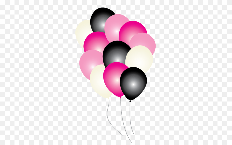 Pink Paris Party Balloons Just Party Supplies Nz, Balloon Free Transparent Png