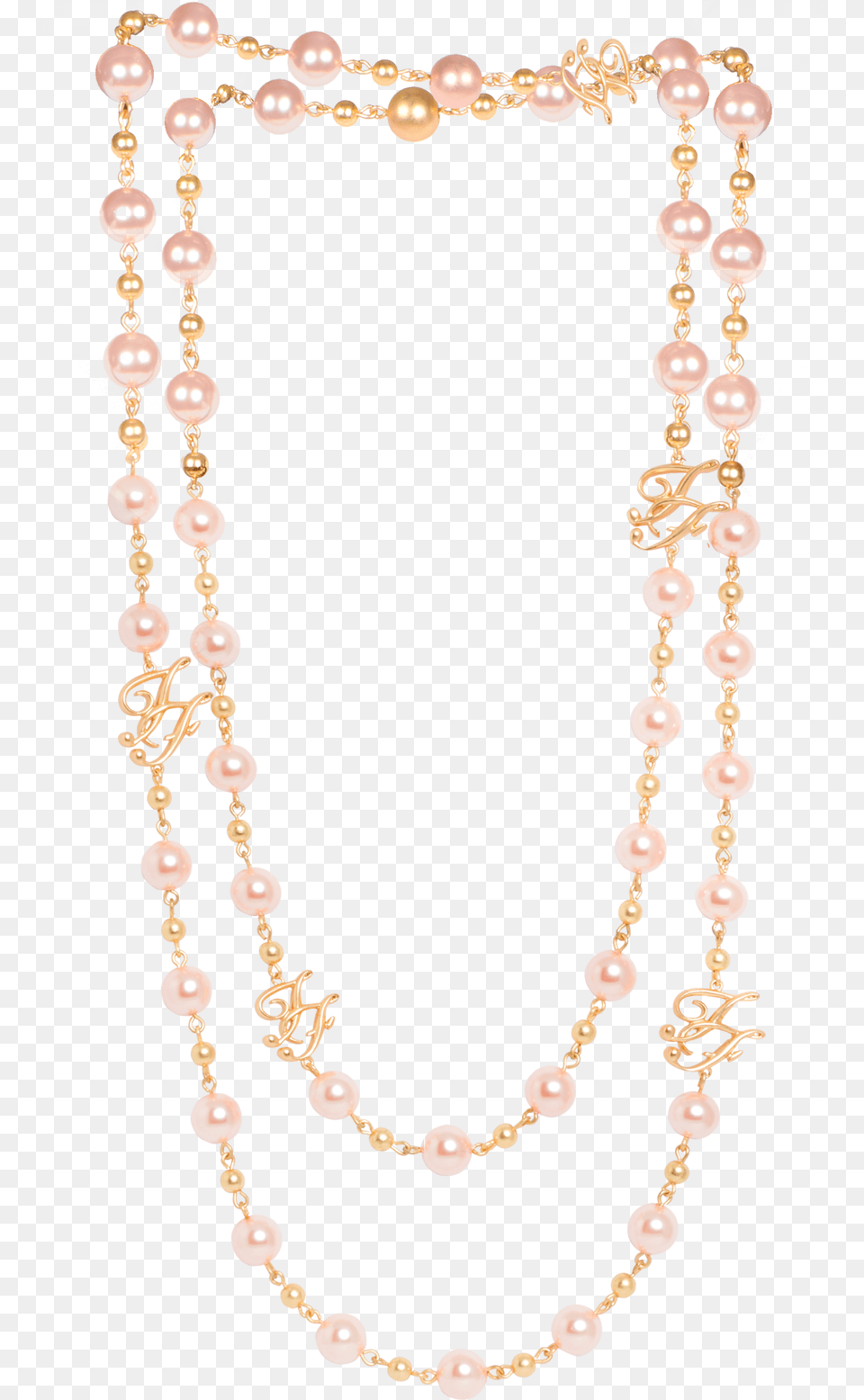 Pink Pearl Necklace Amp Bracelet With Faux Pearls Too Faced Pearl Necklace, Accessories, Bead, Bead Necklace, Jewelry Free Png