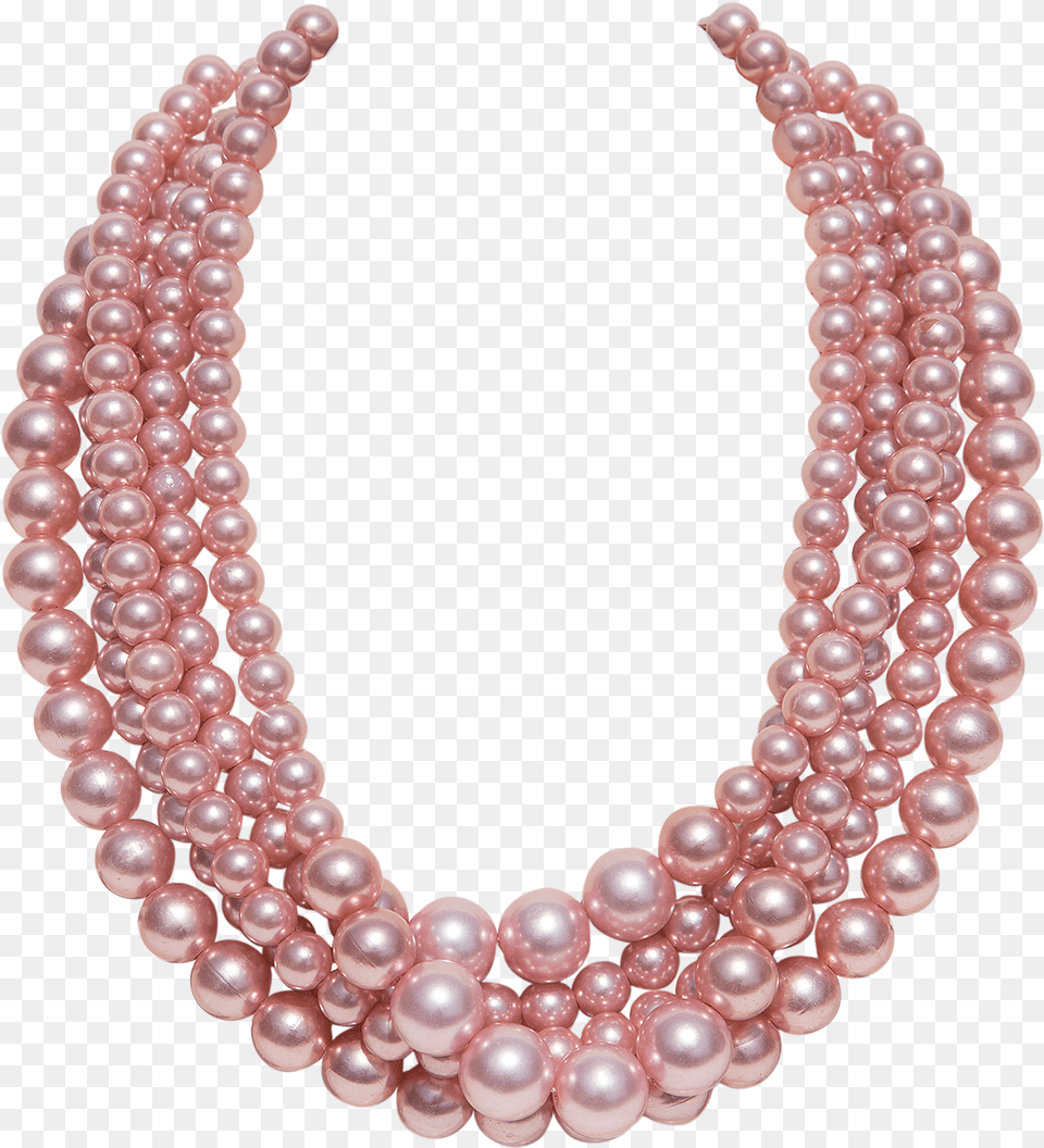 Pink Pearl Necklace Freeuse Pink Pearl Necklace, Accessories, Jewelry Free Png Download