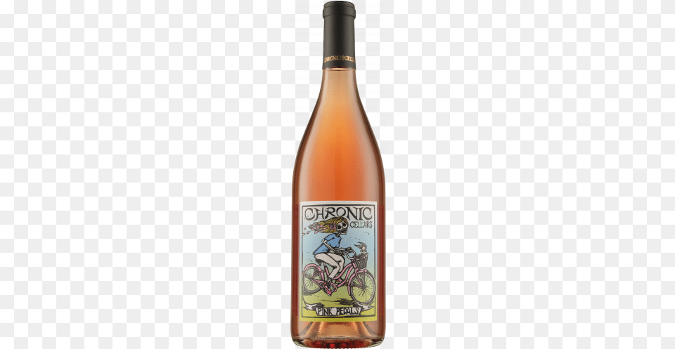 Pink Pedals Chronic Cellars Pink Pedals Rose, Bottle, Liquor, Alcohol, Beverage Png Image