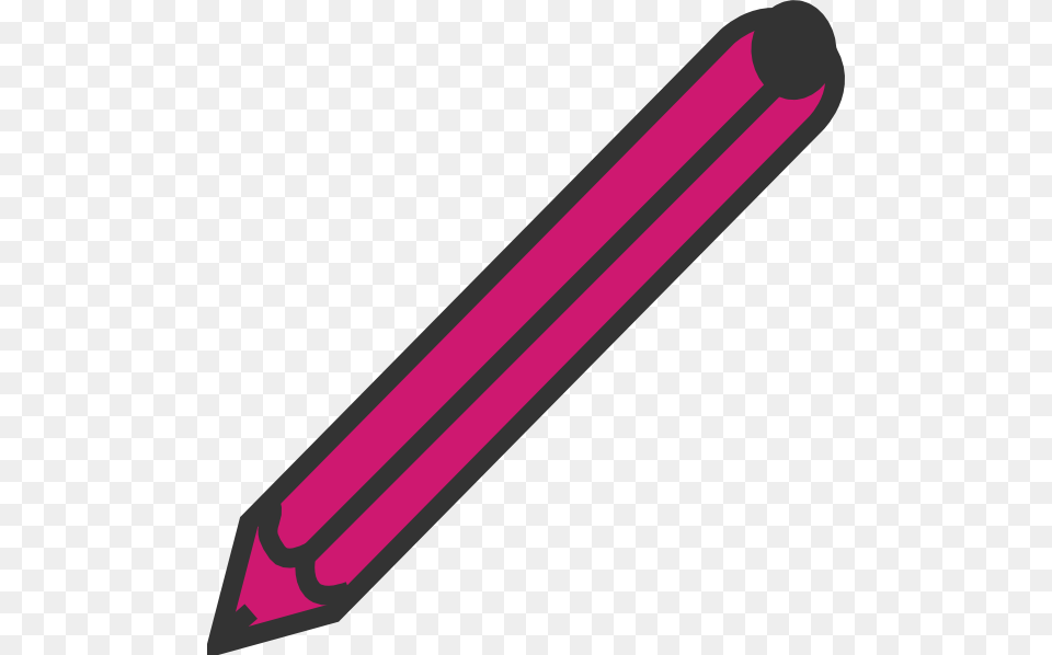 Pink Pen Clip Art, Pencil, Dynamite, Weapon Free Png Download