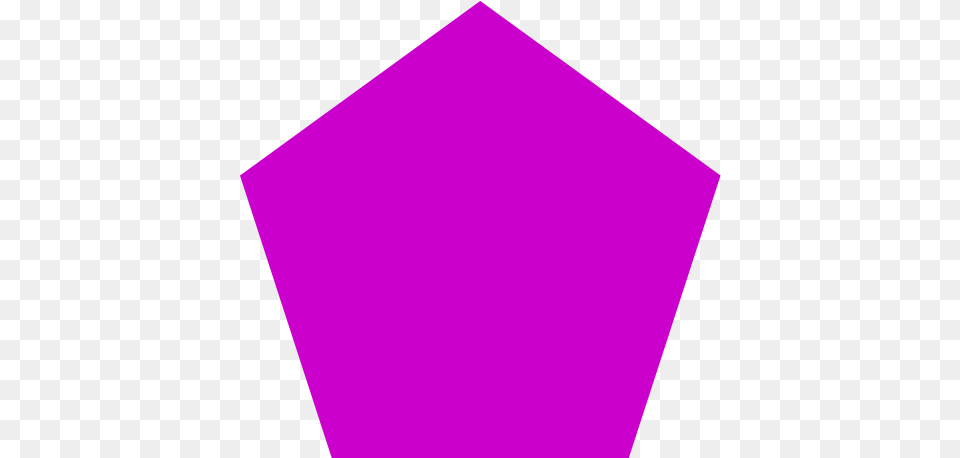 Pink Pentagon, Purple Png Image