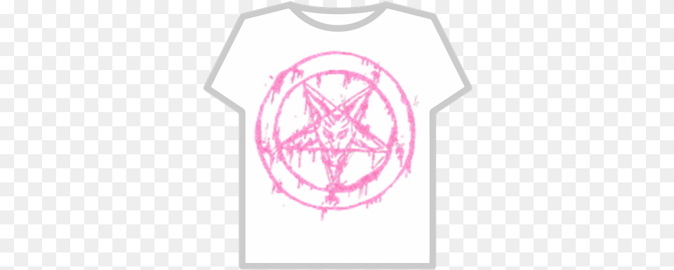 Pink Pentagram Satanic, Clothing, T-shirt, Star Symbol, Symbol Png