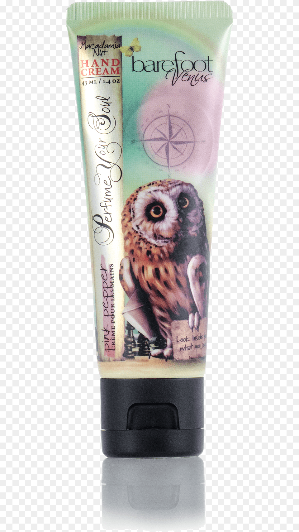 Pink Peppermacadamia Nut Hand Creamclass Lazyload Barn Owl, Animal, Bird, Bottle, Lotion Png Image