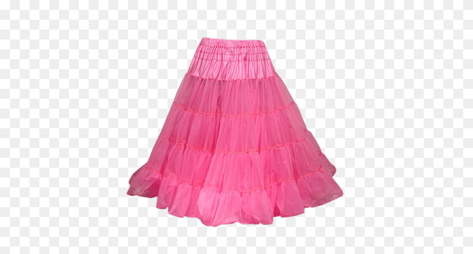 Pink Petticoat, Clothing, Skirt, Miniskirt Png Image