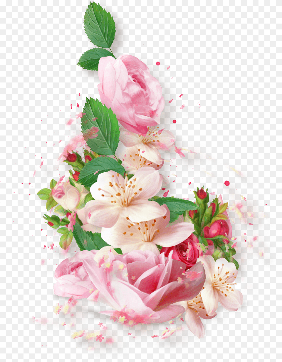 Pink Photo Frame Flower, Flower Arrangement, Flower Bouquet, Petal Free Transparent Png
