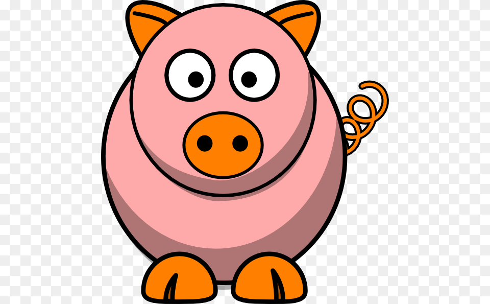 Pink Pig Clip Art, Animal, Bear, Mammal, Wildlife Free Png